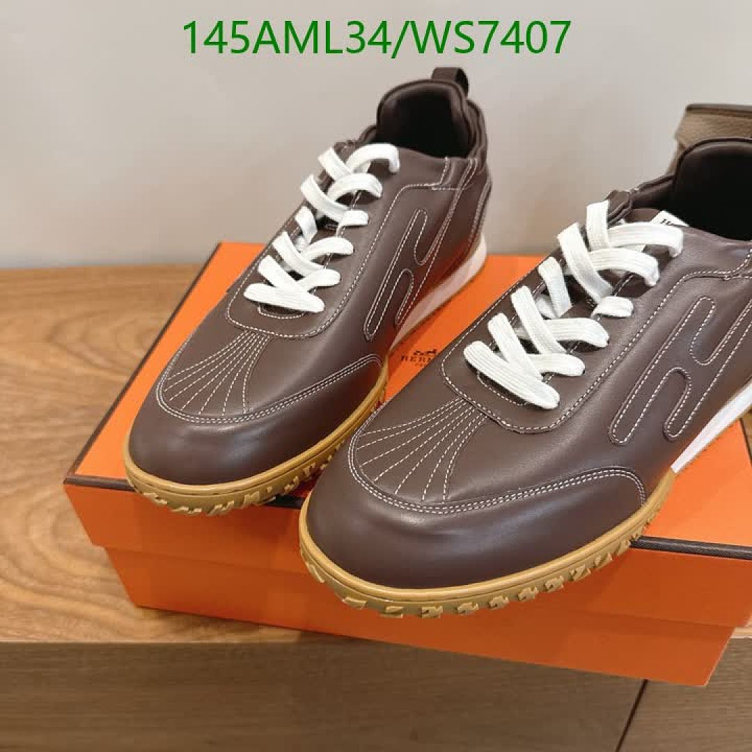Hermes-Men shoes Code: WS7407 $: 145USD