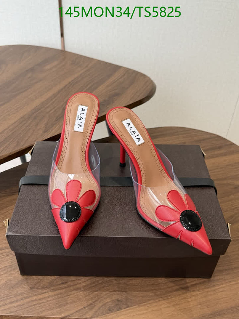 Alaia-Women Shoes Code: TS5825 $: 145USD