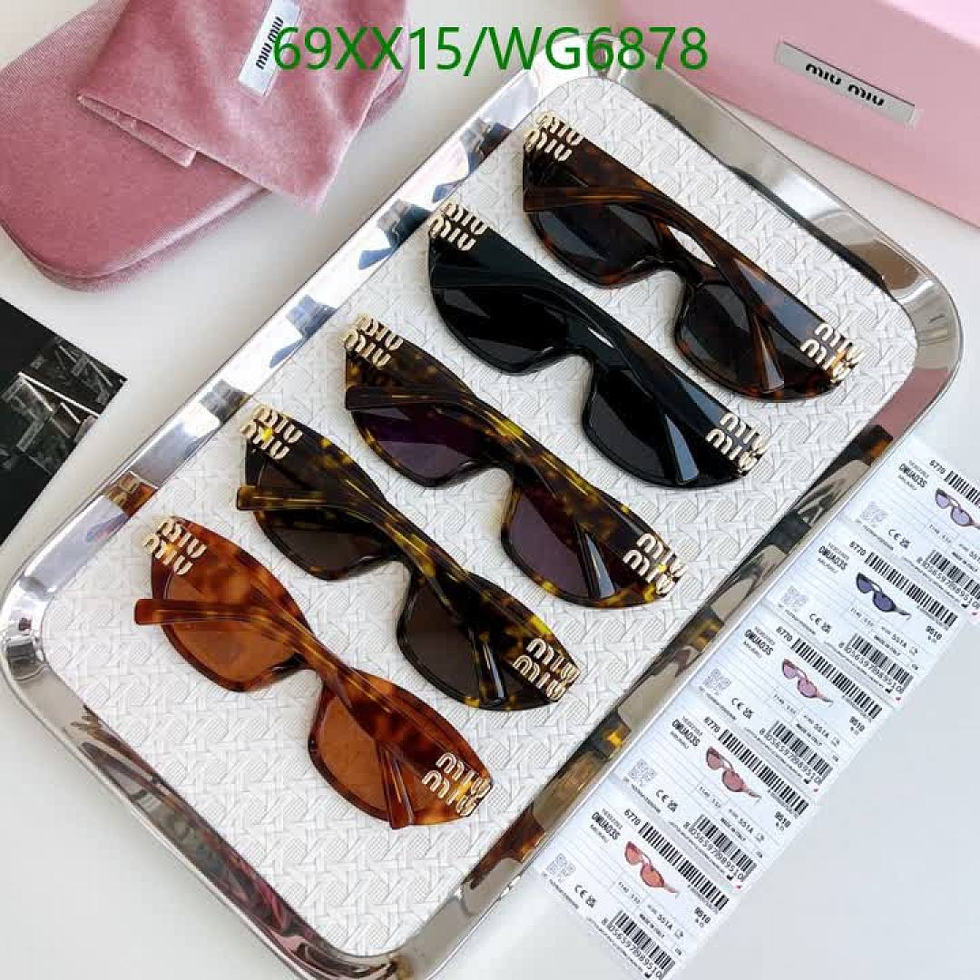 Miu Miu-Glasses Code: WG6878 $: 69USD