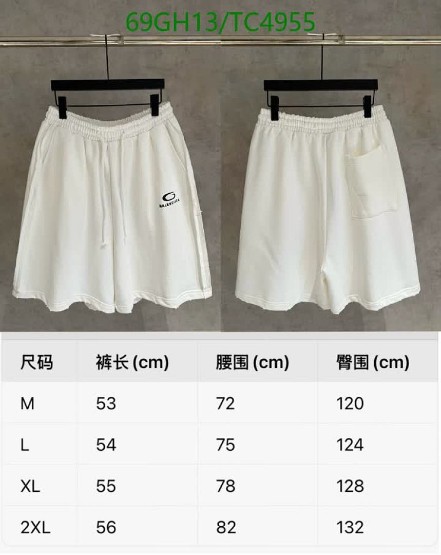 Balenciaga-Clothing Code: TC4955 $: 69USD