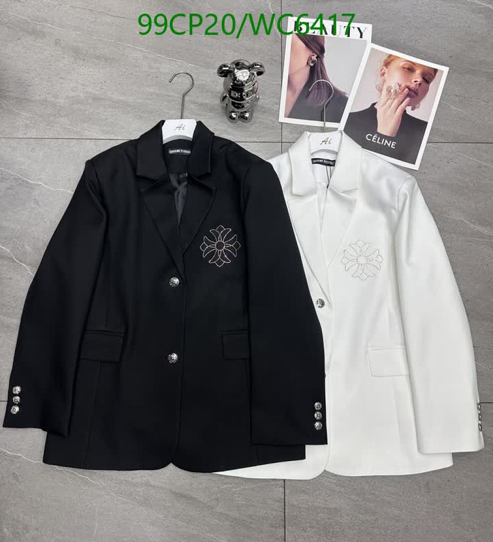 Chrome Hearts-Clothing Code: WC6417 $: 99USD