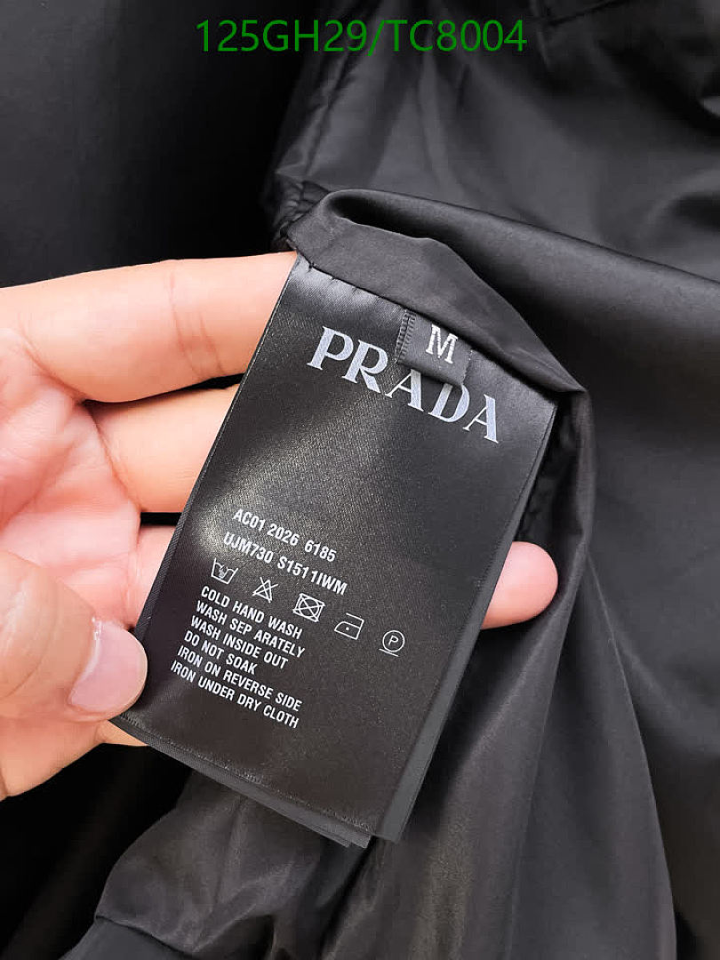 Prada-Clothing Code: TC8004 $: 125USD