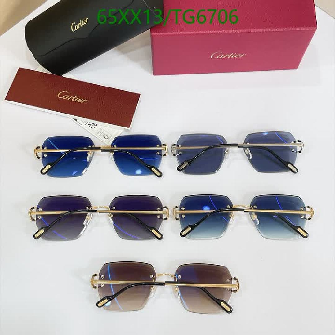 Cartier-Glasses Code: TG6706 $: 65USD
