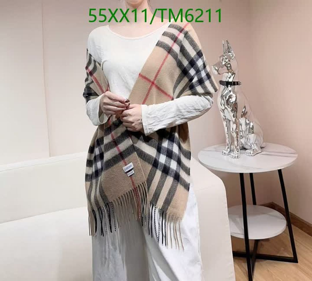 Burberry-Scarves Code: TM6211 $: 55USD
