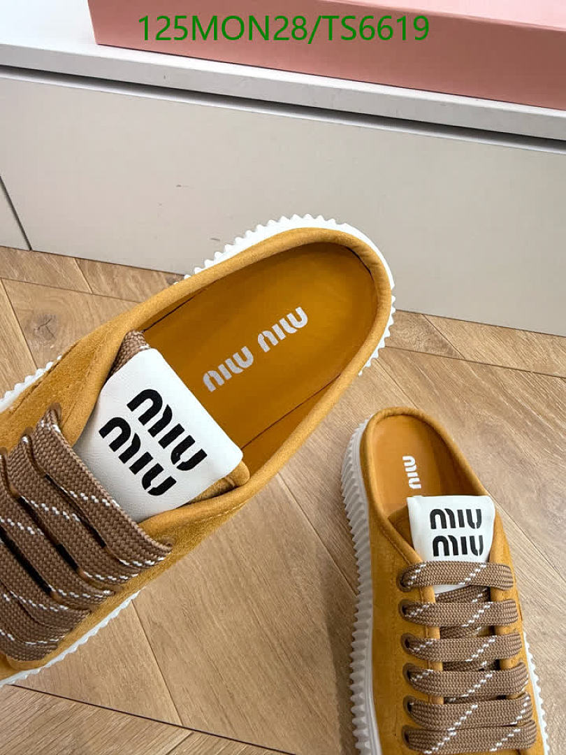 Miu Miu-Shoes(Women) Code: TS6619 $: 125USD
