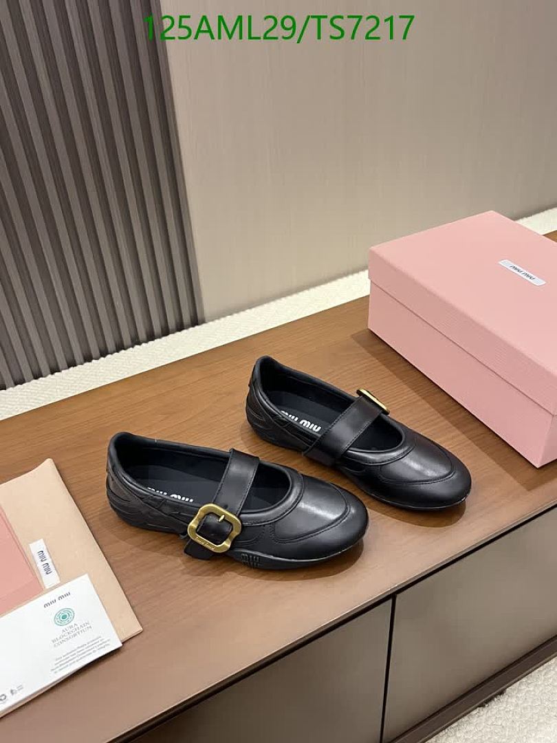 Miu Miu-Shoes(Women) Code: TS7217 $: 125USD