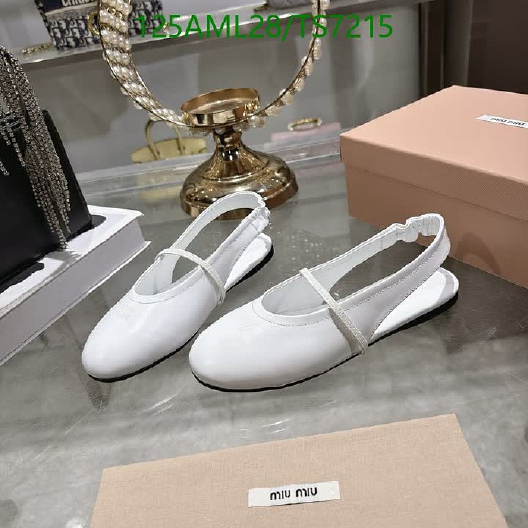 Miu Miu-Shoes(Women) Code: TS7215 $: 125USD