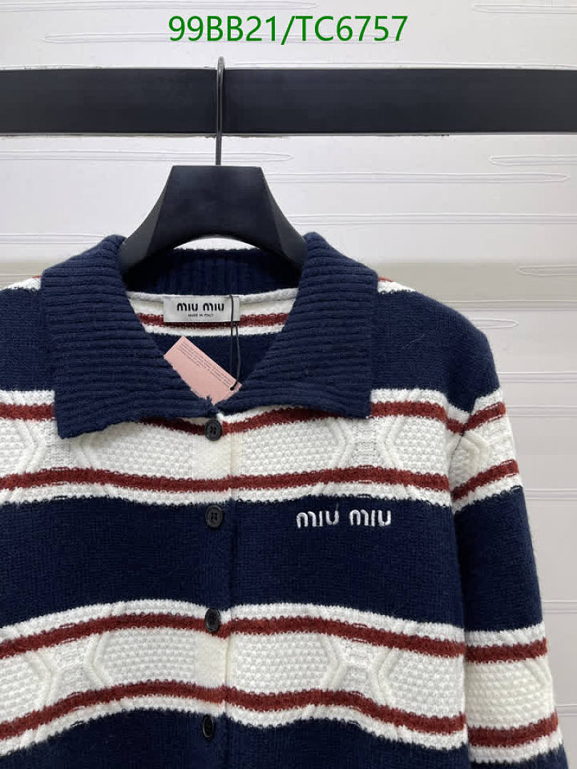 Miu Miu-Clothing Code: TC6757 $: 99USD