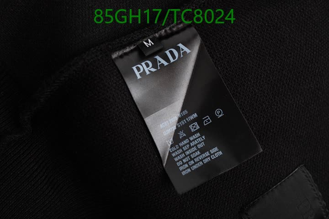 Prada-Clothing Code: TC8024 $: 85USD