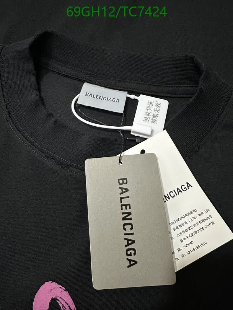 Balenciaga-Clothing Code: TC7424 $: 69USD