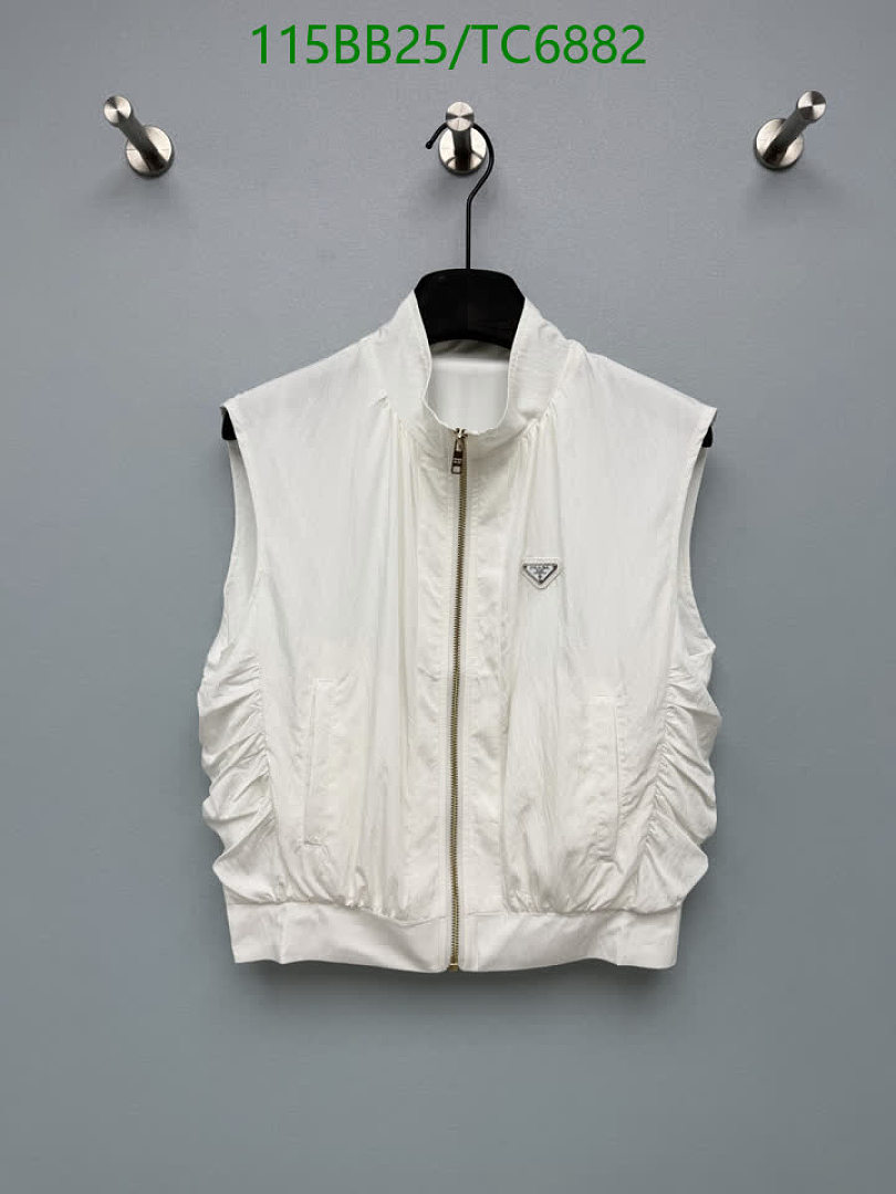 Prada-Clothing Code: TC6882 $: 115USD
