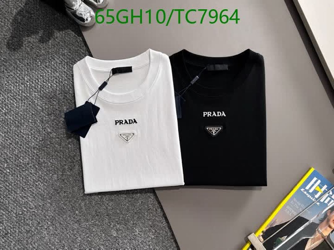 Prada-Clothing Code: TC7964 $: 65USD