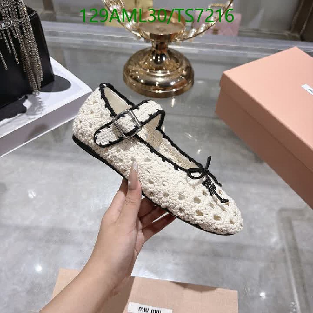 Miu Miu-Shoes(Women) Code: TS7216 $: 129USD