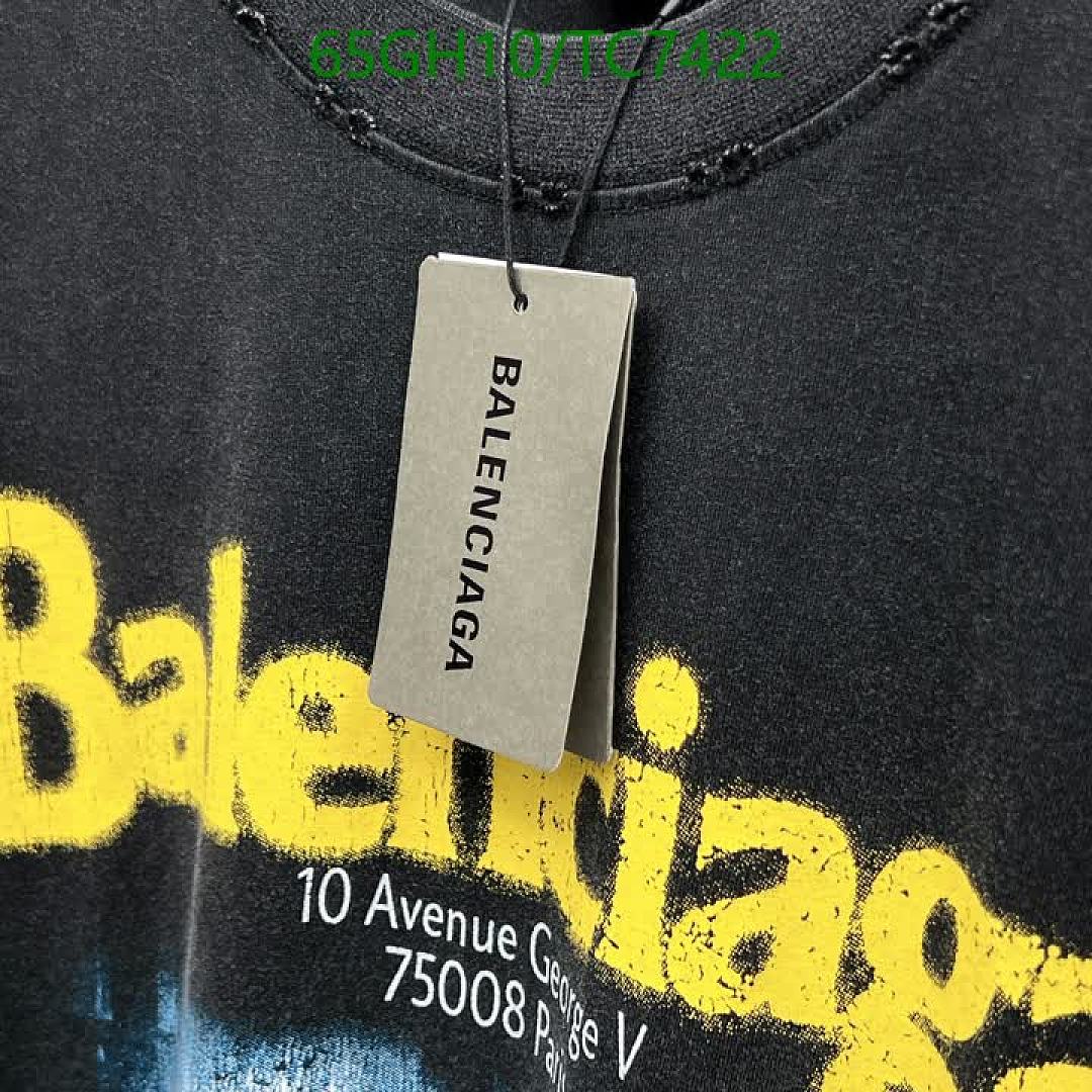 Balenciaga-Clothing Code: TC7422 $: 65USD
