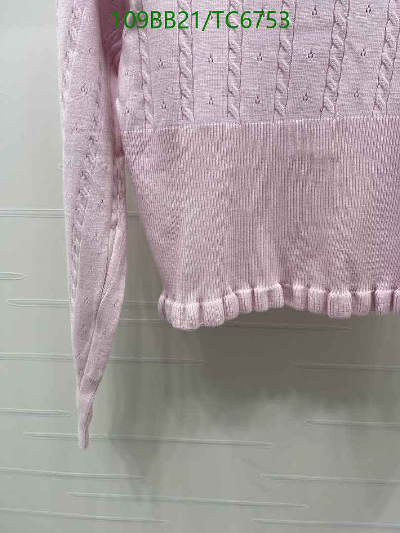 Miu Miu-Clothing Code: TC6753 $: 109USD