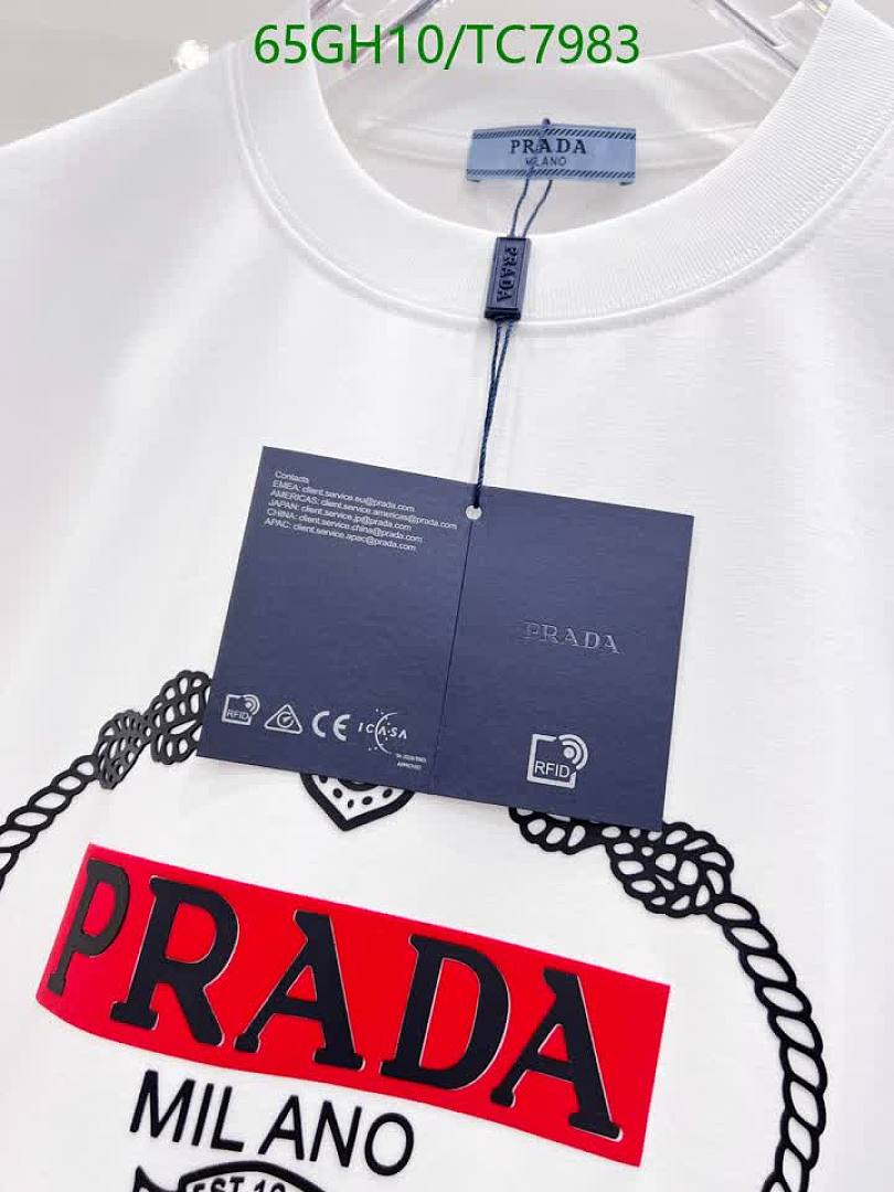 Prada-Clothing Code: TC7983 $: 65USD