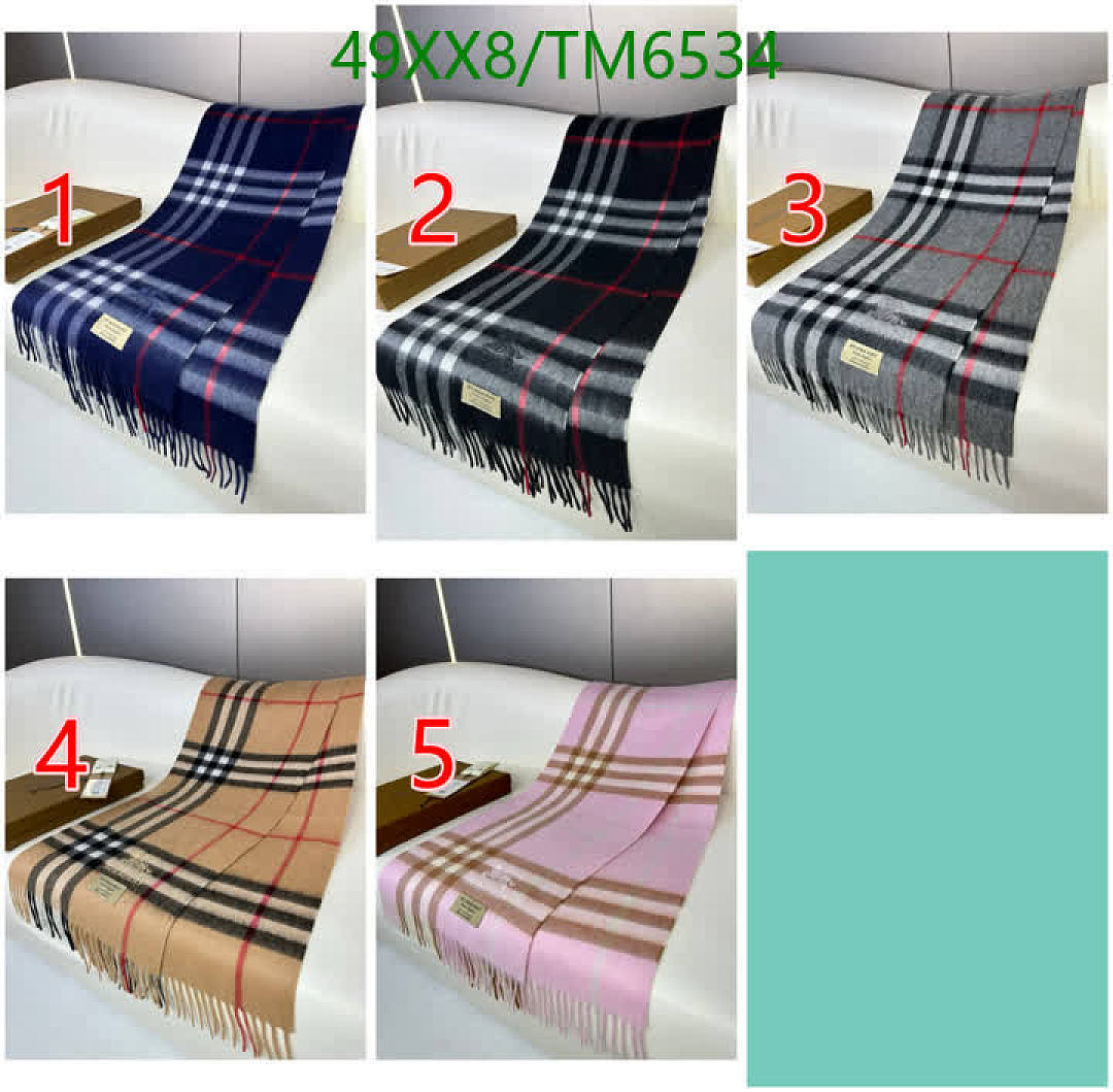 Burberry-Scarves Code: TM6534 $: 49USD