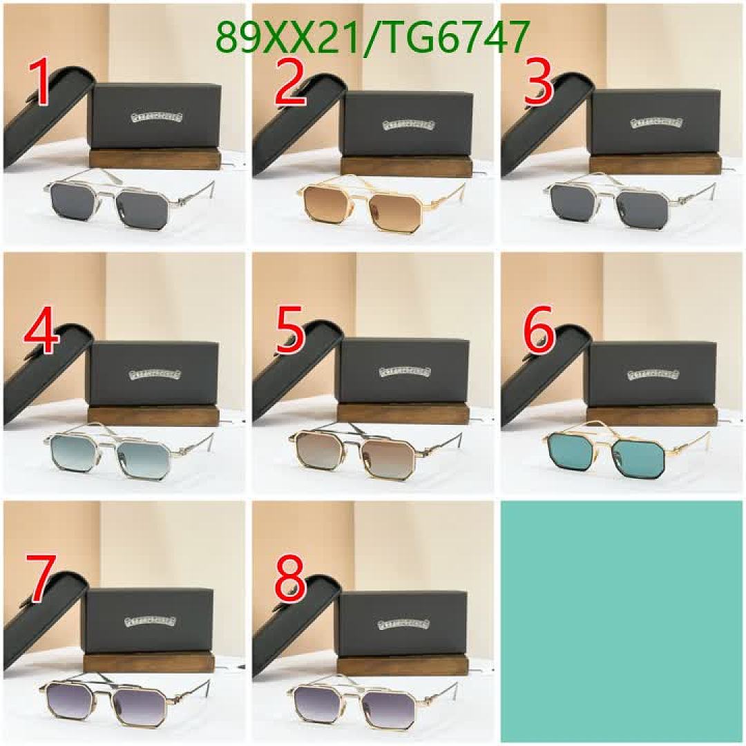 Chrome Hearts-Glasses Code: TG6747 $: 89USD