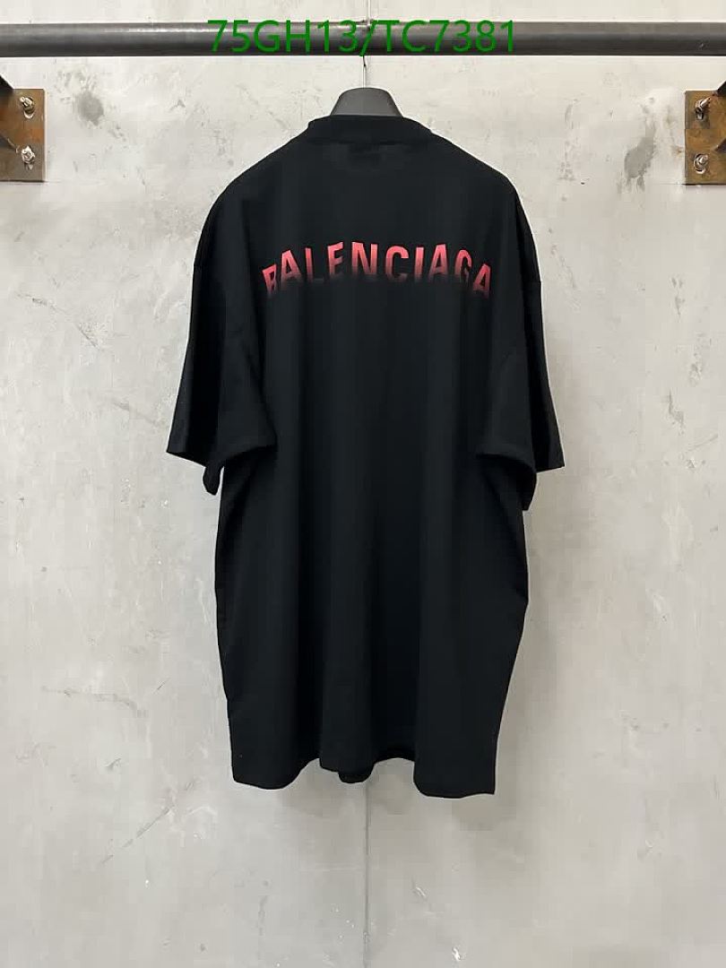 Balenciaga-Clothing Code: TC7381 $: 75USD