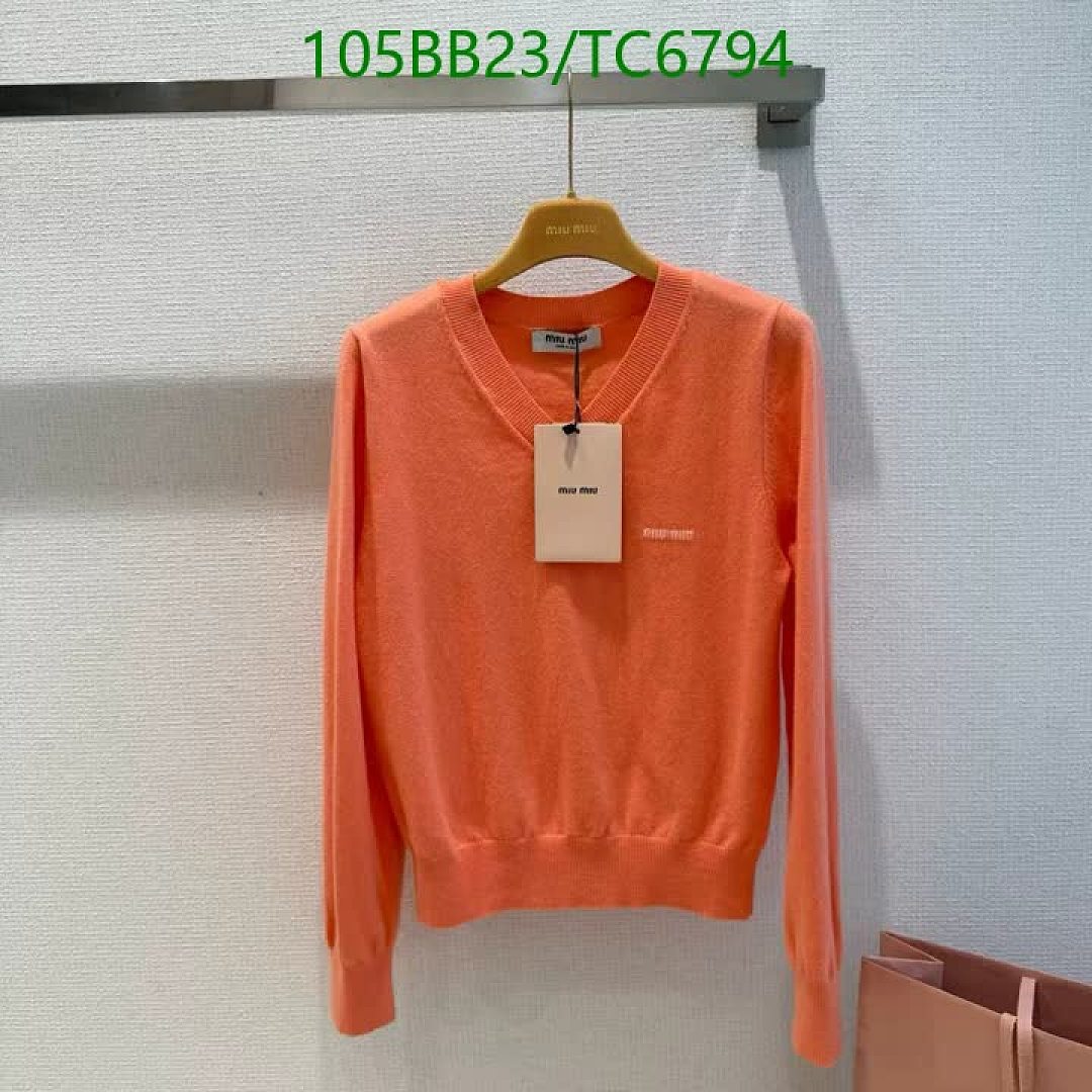 Miu Miu-Clothing Code: TC6794 $: 105USD