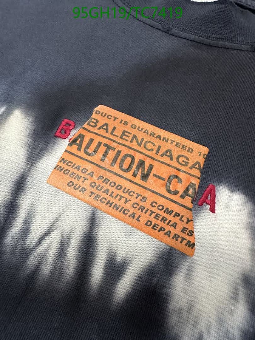 Balenciaga-Clothing Code: TC7419 $: 95USD