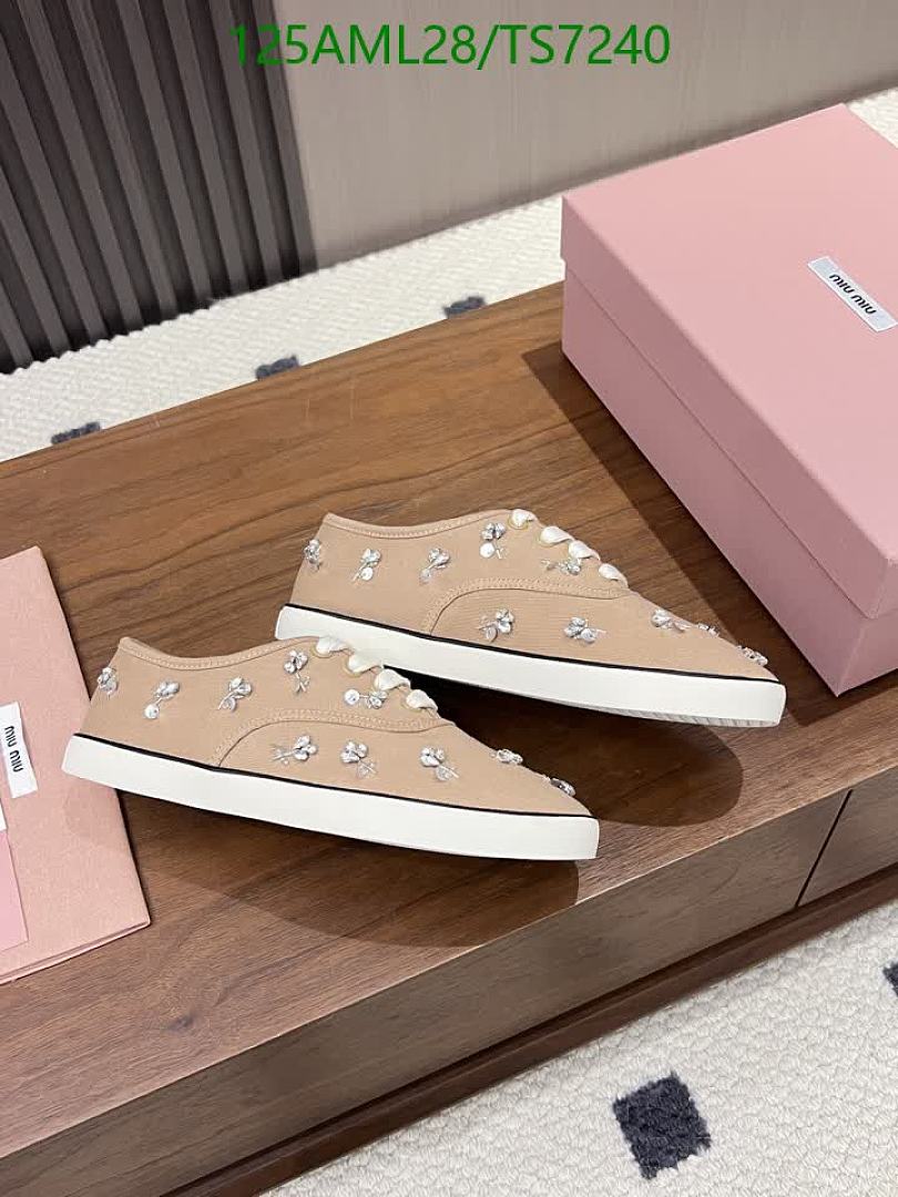 Miu Miu-Shoes(Women) Code: TS7240 $: 125USD