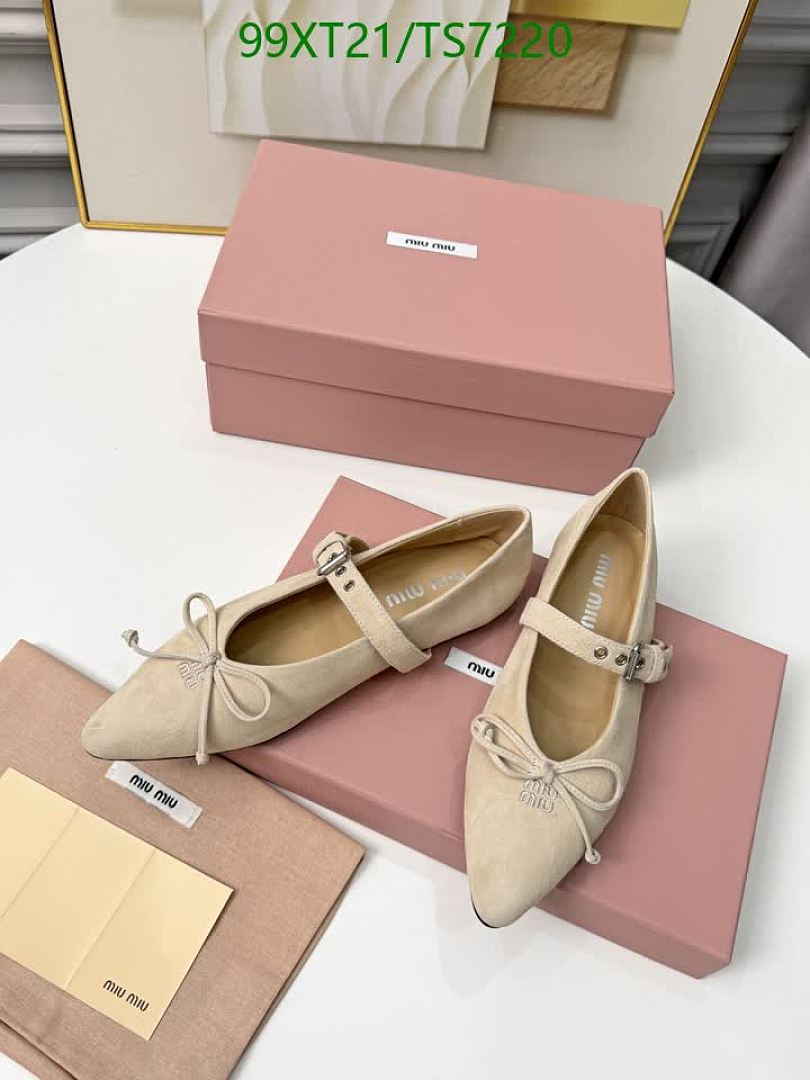 Miu Miu-Shoes(Women) Code: TS7220 $: 99USD