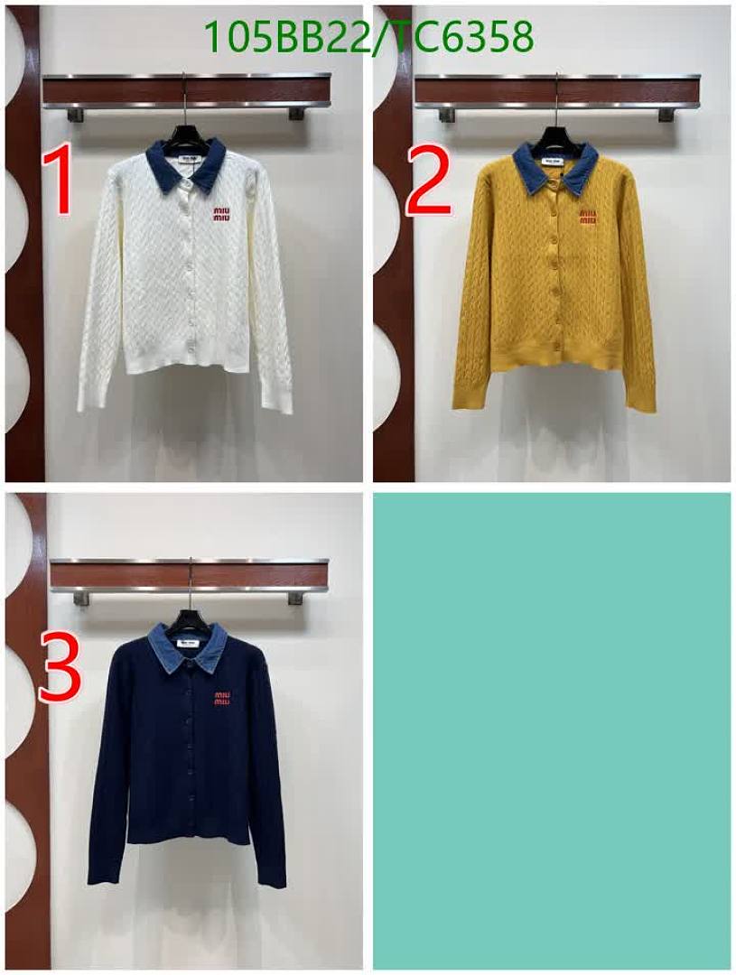 Miu Miu-Clothing Code: TC6358 $: 105USD