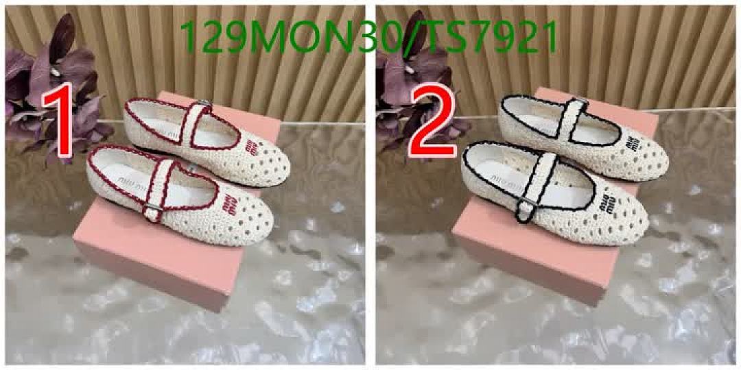 Miu Miu-Shoes(Women) Code: TS7921 $: 129USD