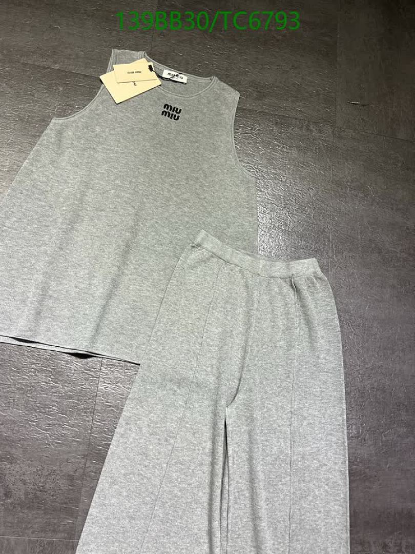 Miu Miu-Clothing Code: TC6793 $: 139USD
