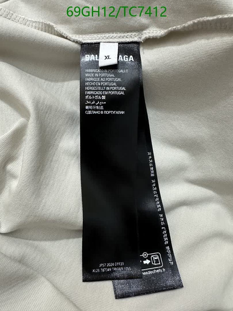 Balenciaga-Clothing Code: TC7412 $: 69USD