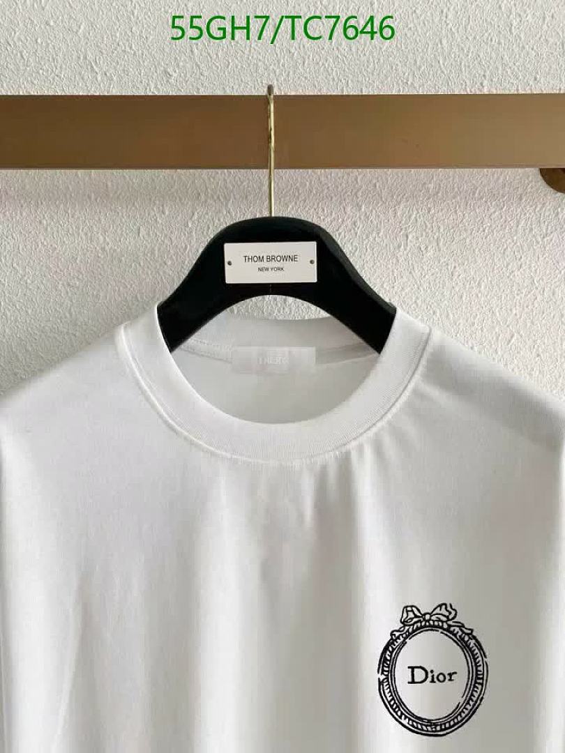 Dior-Clothing Code: TC7646 $: 55USD