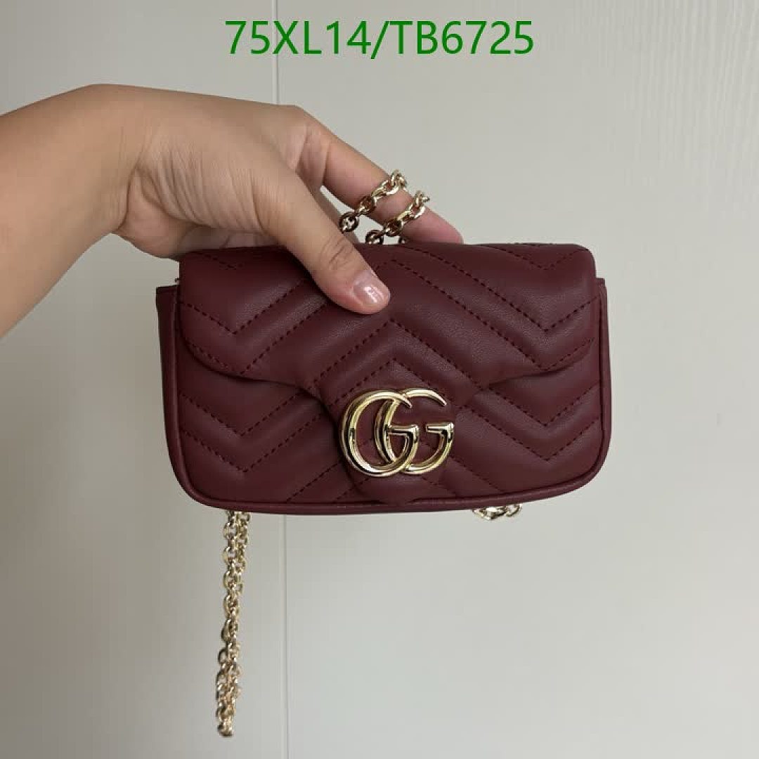 Gucci-Bags(4A) Code: TB6725 $: 75USD