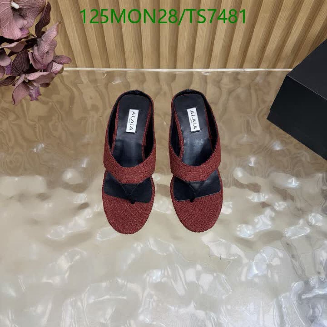Alaia-Shoes(Women) Code: TS7481 $: 125USD