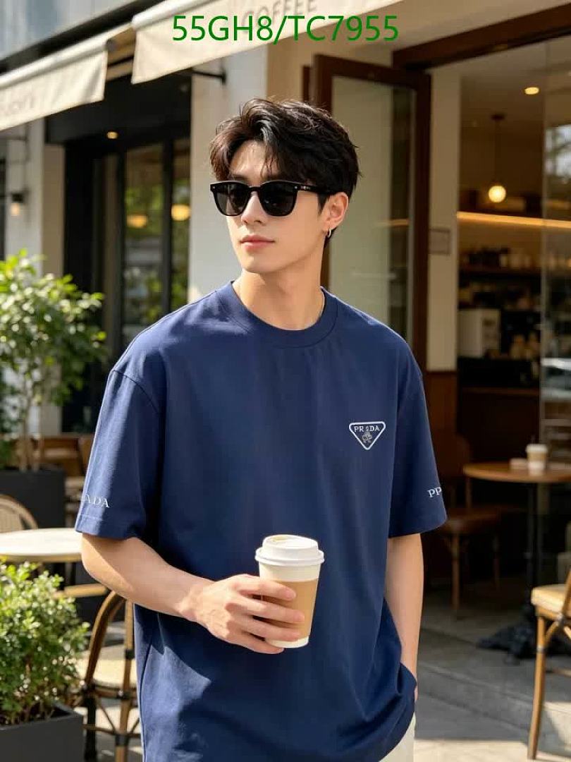 Prada-Clothing Code: TC7955 $: 55USD