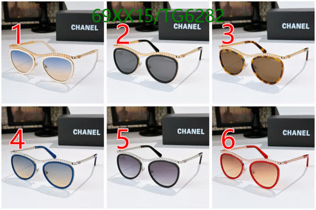 Chanel-Glasses Code: TG6282 $: 69USD