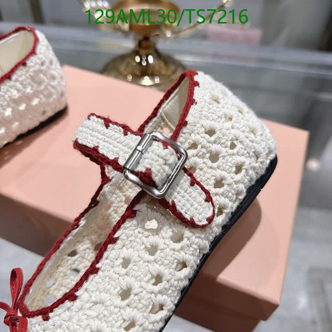 Miu Miu-Shoes(Women) Code: TS7216 $: 129USD