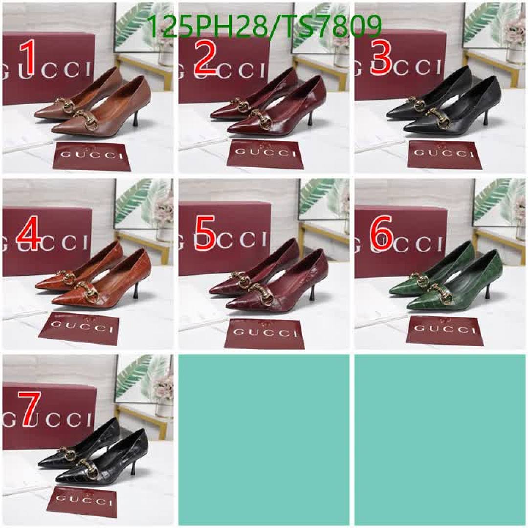 Gucci-Shoes(Women) Code: TS7809 $: 125USD