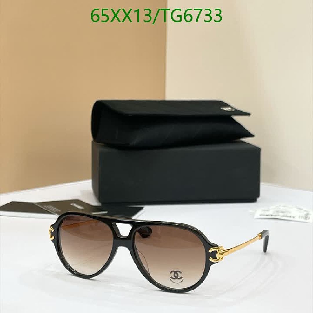 Chanel-Glasses Code: TG6733 $: 65USD