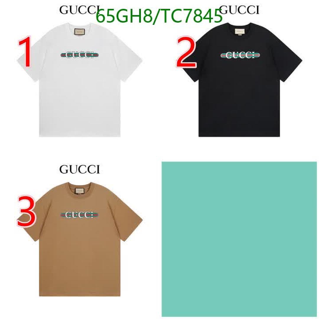 Gucci-Clothing Code: TC7845 $: 65USD