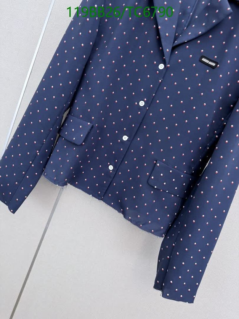 Miu Miu-Clothing Code: TC6790 $: 119USD