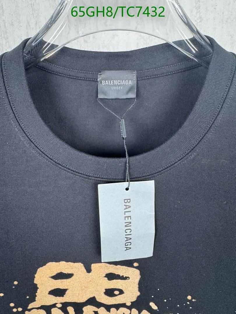 Balenciaga-Clothing Code: TC7432 $: 65USD