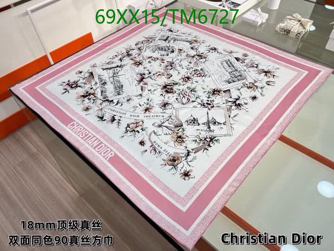 Dior-Scarves Code: TM6727 $: 69USD