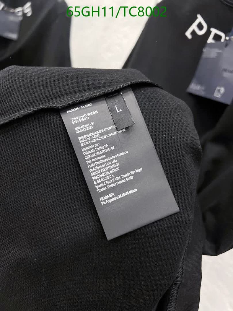 Prada-Clothing Code: TC8002 $: 65USD