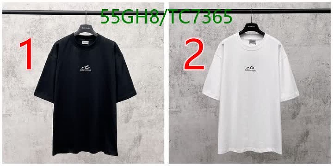Balenciaga-Clothing Code: TC7365 $: 55USD