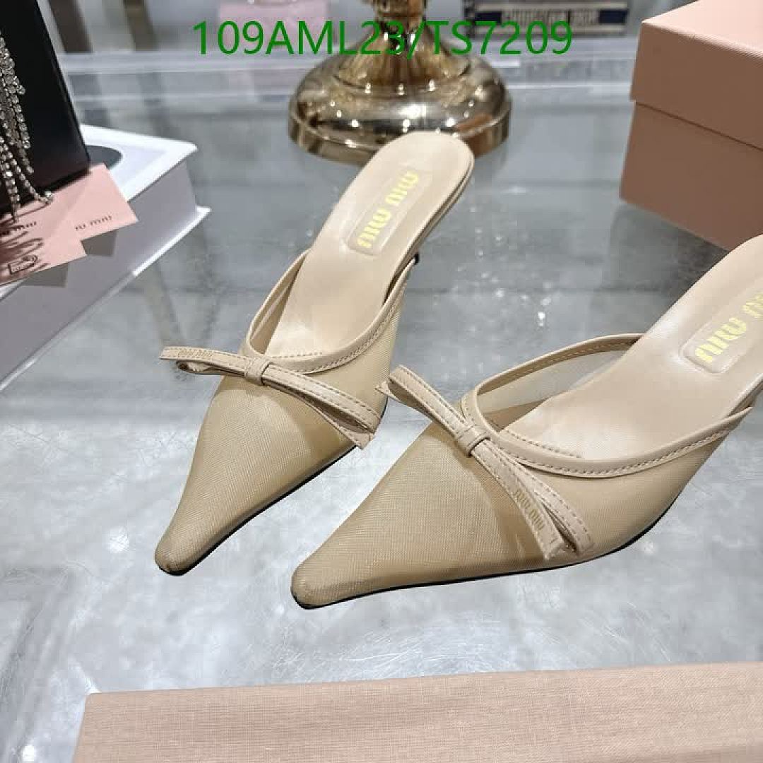 Miu Miu-Shoes(Women) Code: TS7209 $: 109USD