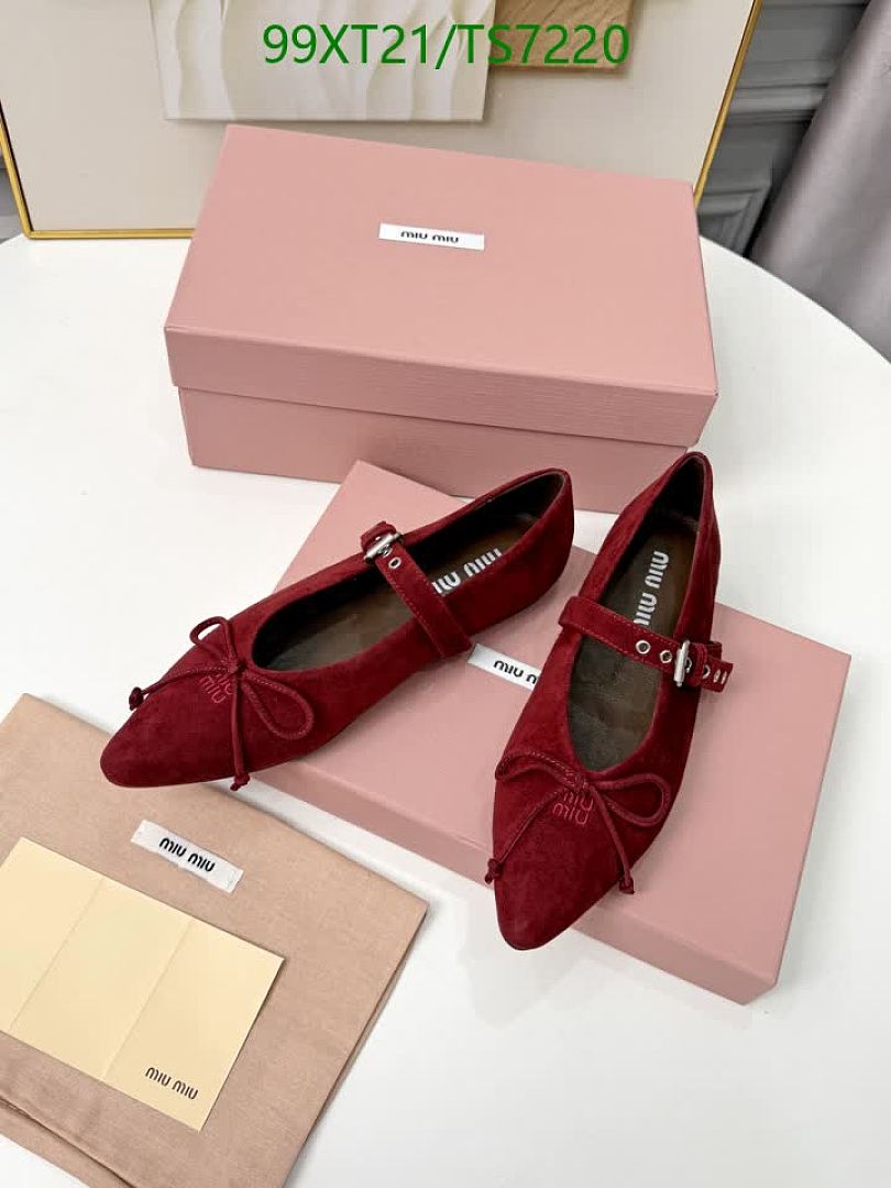 Miu Miu-Shoes(Women) Code: TS7220 $: 99USD