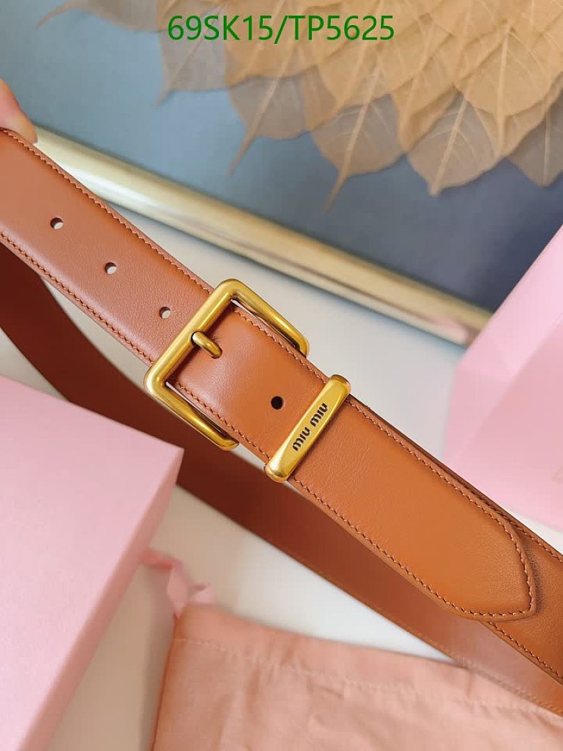 MIU MIU-Belts Code: TP5625 $: 69USD