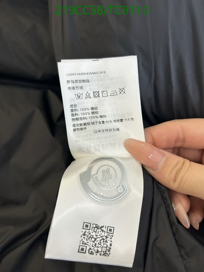 Moncler-Down Jackets(Women) Code: TC8110 $: 219USD