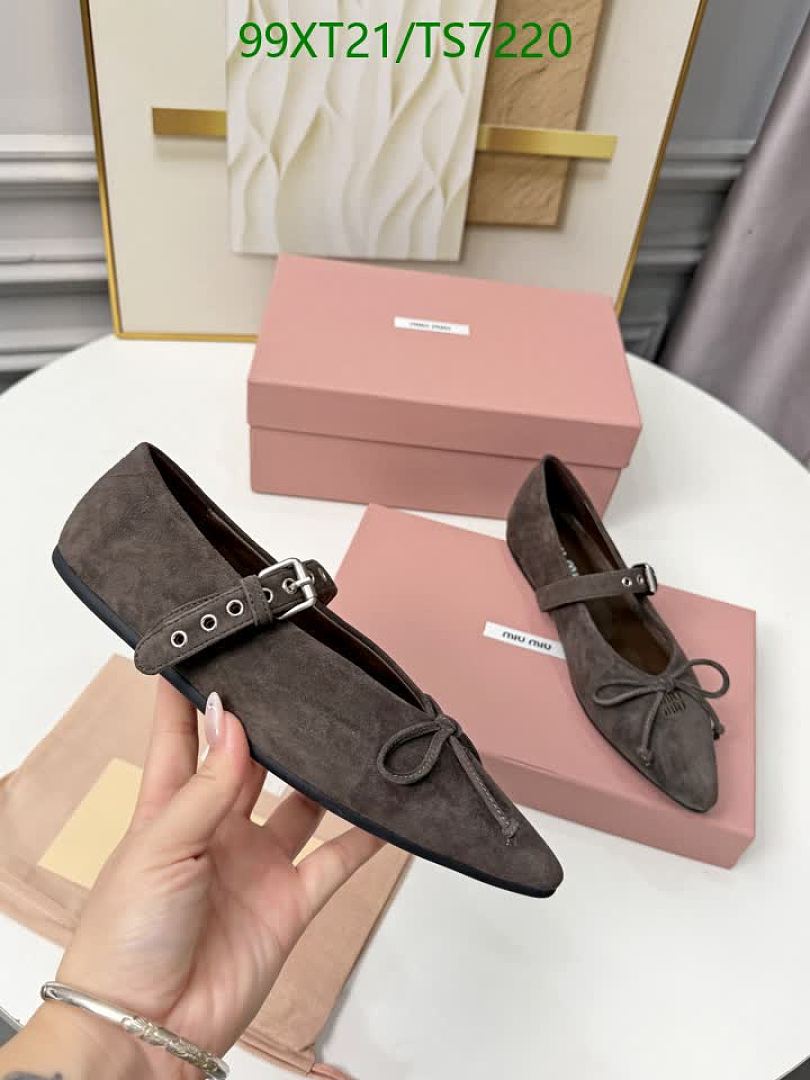 Miu Miu-Shoes(Women) Code: TS7220 $: 99USD